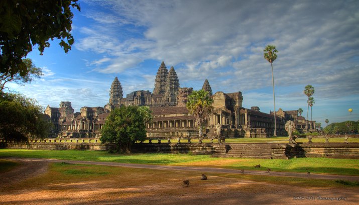 Angkorské ráno