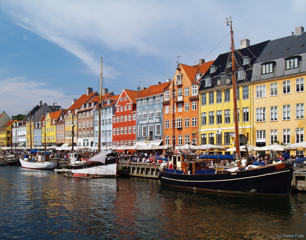 Starý přístav &ndash; Kodaň, Dánsko