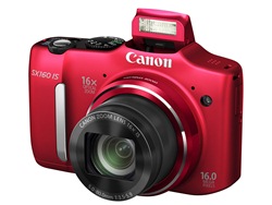 Powershot SX160 IS red