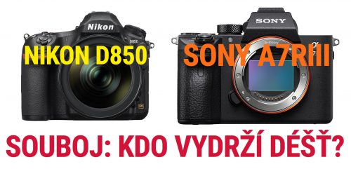 sony aLPha A7RIII a Nikon D850 srovnání